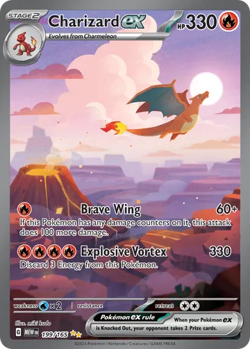 Charizard ex, ham kart